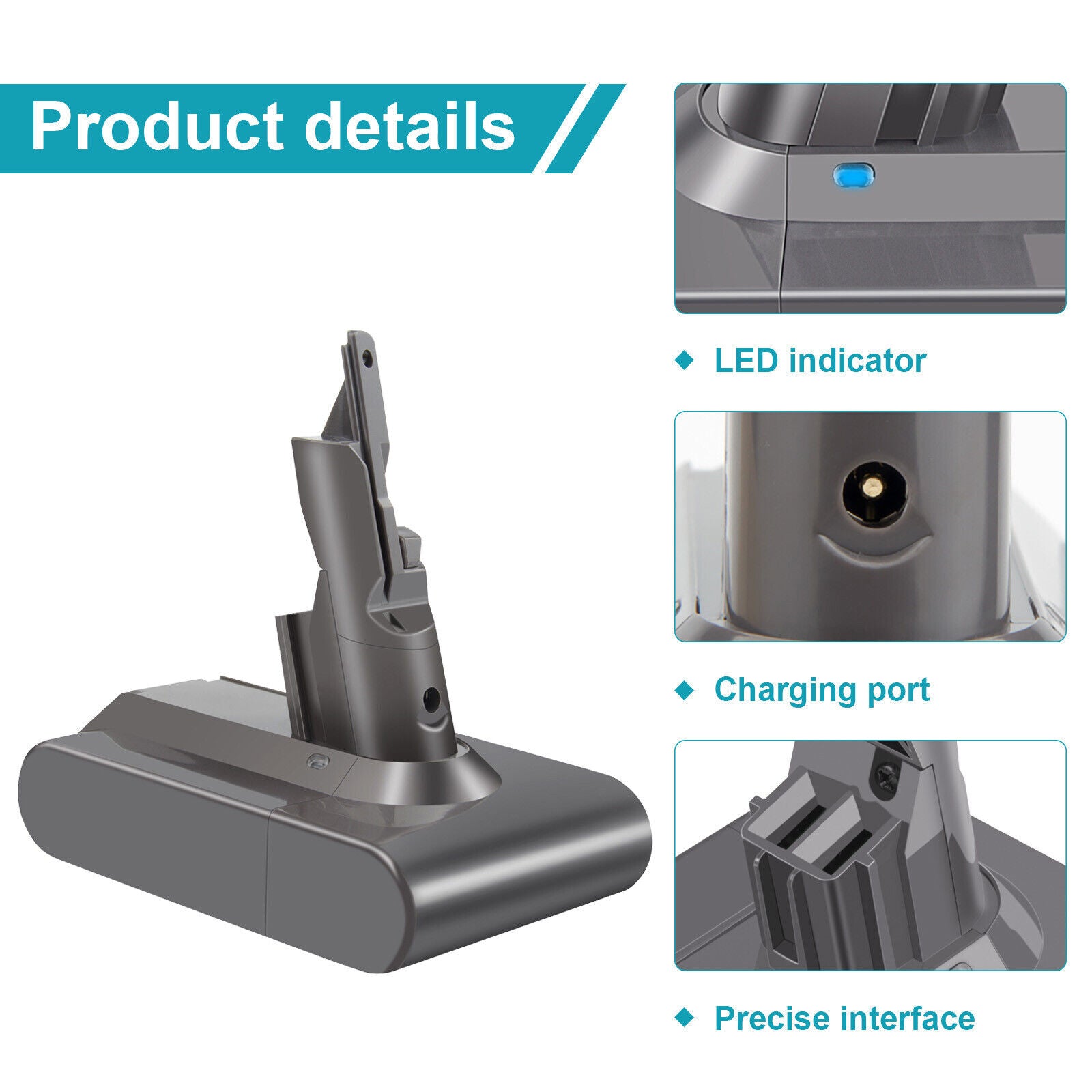 SV11 Battery for Dyson V7 Absolute, Motorhead, Animal, Animal Pro+, Car+boat SV11 Battery for Dyson V7 Absolute, Motorhead, Animal, Animal Pro+, Car+boat